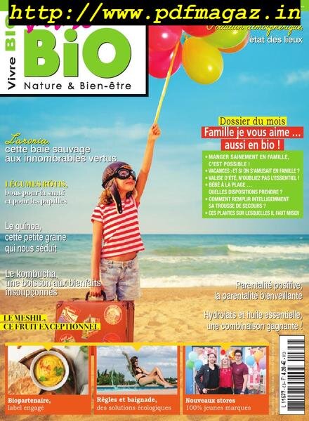 Vivre Bio – 02 septembre 2019 Cover