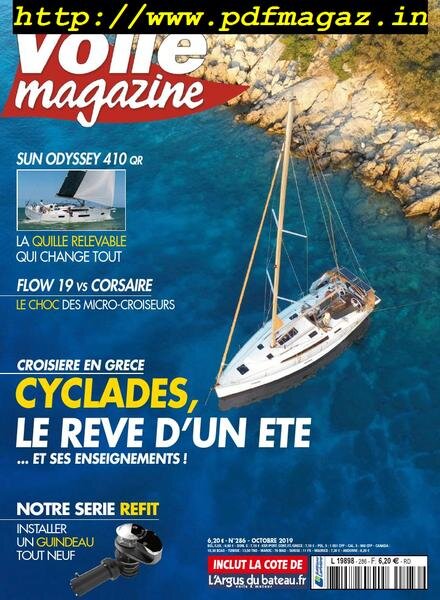 Voile Magazine – octobre 2019 Cover