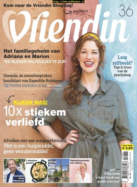 Vriendin – 04 september 2019 Cover
