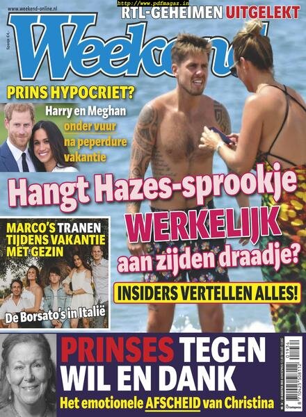 Weekend Netherlands – 21 augustus 2019 Cover