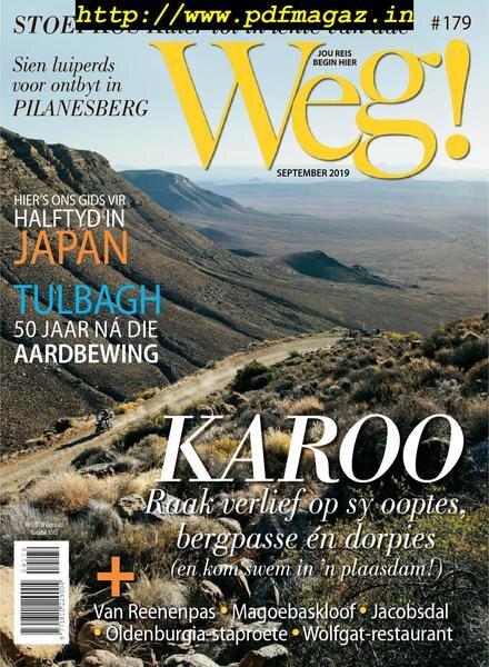 Weg! – September 2019 Cover
