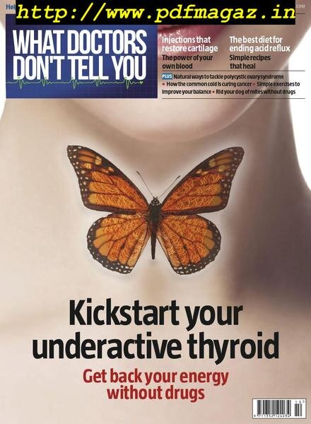 What Doctors Don’t Tell You – October 2019 Cover