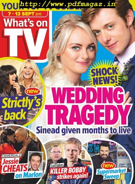 What’s on TV – 07 September 2019 Cover