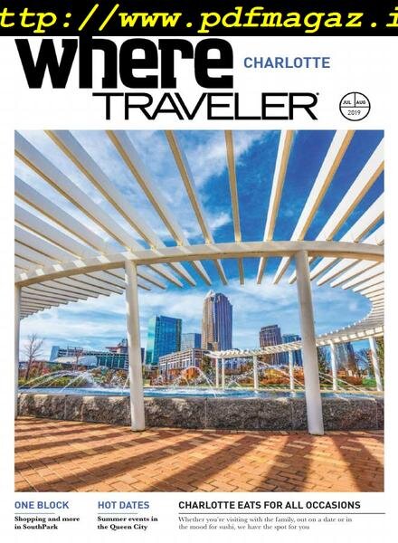 Where Charlotte – August-September 2019 Cover