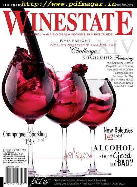 Winestate Magazine – September 2019 Cover