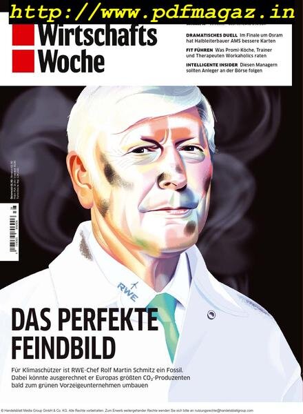 Wirtschaftswoche – 14. September 2019 Cover