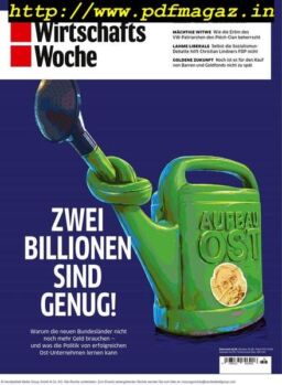 Wirtschaftswoche – 31 August 2019