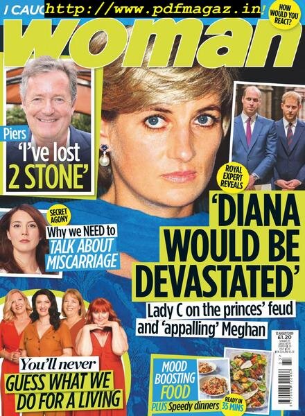 Woman UK – 12 August 2019 Cover
