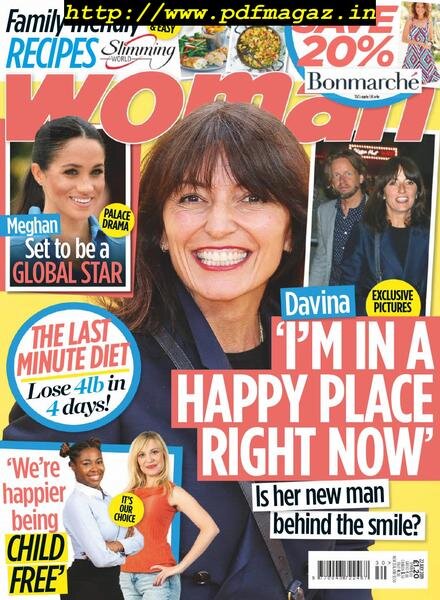 Woman UK – 22 July 2019 Cover