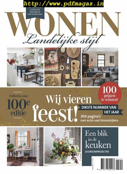 Wonen Landelijke Stijl – november 2019 Cover