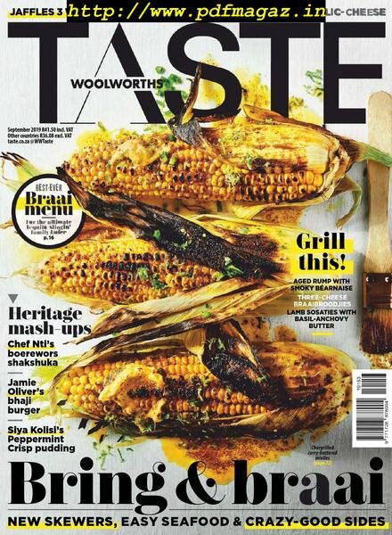 Woolworths Taste – September 2019 Cover