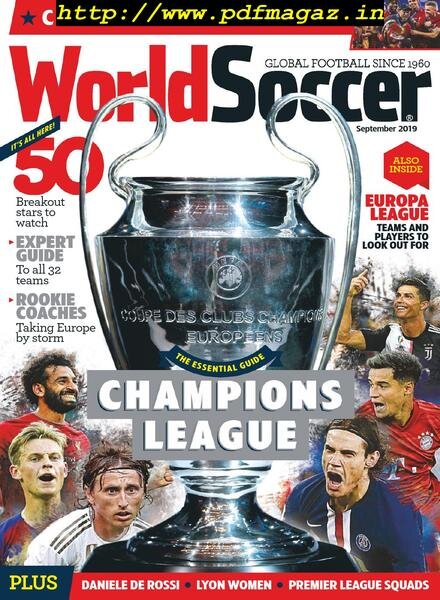 World Soccer – September 2019 Cover