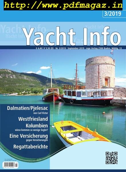 Yacht Info – September 2019 Cover