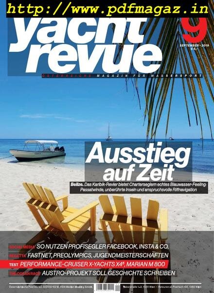 Yachtrevue – September 2019 Cover