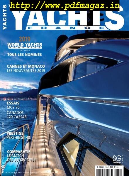 Yachts France – aout 2019 Cover