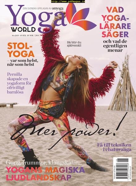 Yoga World – 27 augusti 2019 Cover