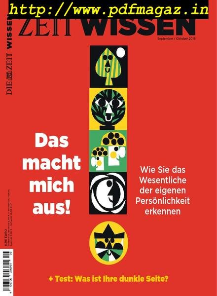 Zeit Wissen – September-Oktober 2019 Cover