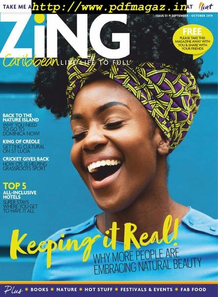 ZiNG Caribbean – September-October 2019 Cover