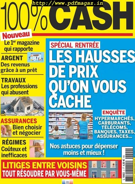 100% Cash – Septembre-Octobre 2019 Cover