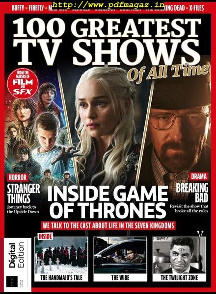 100 Greatest TV Shows – Fourth Edition 2019 Cover