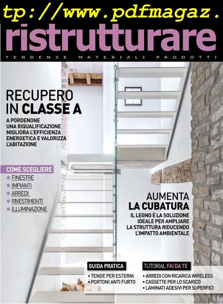 100 Idee per Ristrutturare – Luglio-Agosto 2015 Cover