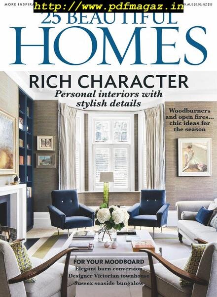 25 Beautiful Homes – November 2019 Cover