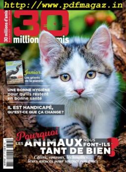 30 Millions d’Amis – octobre 2019