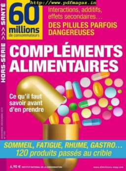 60 Millions de Consommateurs – Hors-Serie – Novembre-Decembre 2019
