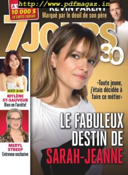 7 Jours – 18 octobre 2019