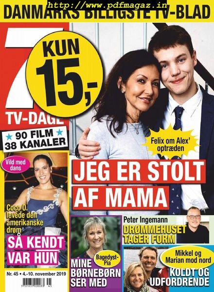 7 TV-Dage – 04 november 2019 Cover