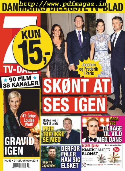 7 TV-Dage – 21 oktober 2019 Cover