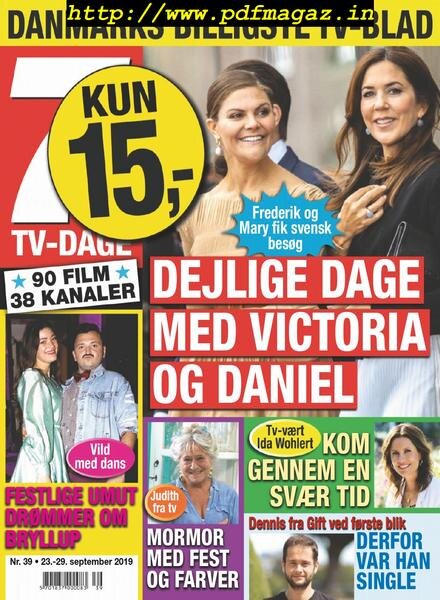7 TV-Dage – 23 september 2019 Cover