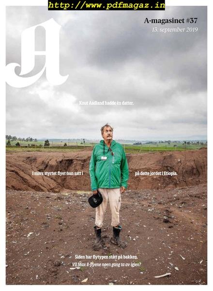 A-Magasinet – 13 september 2019 Cover