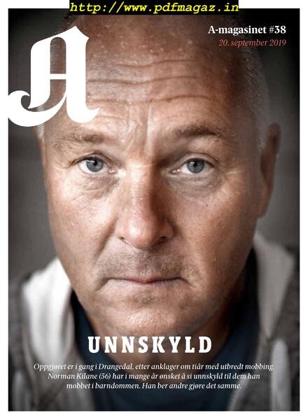 A-Magasinet – 20 september 2019 Cover