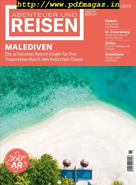 Abenteuer und Reisen – November 2019 Cover