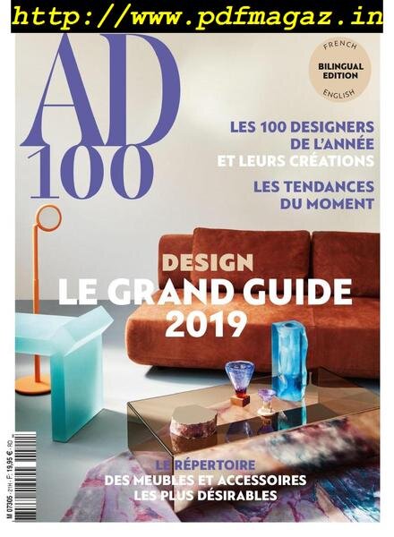 AD Architectural Digest – Hors-Serie – N 21, 2019 Cover