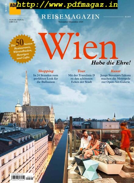ADAC Reisemagazin – November-Dezember 2019 Cover