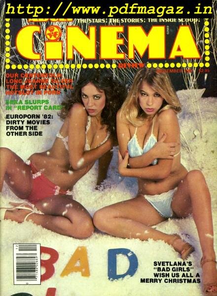 Adult Cinema Review – December 1981 Cover