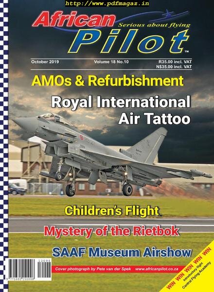 African Pilot – October 2019 Cover
