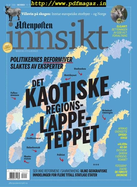 Aftenposten Innsikt – november 2019 Cover