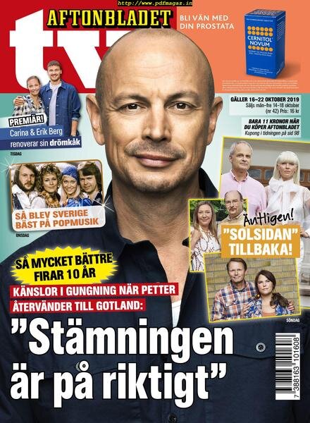 Aftonbladet TV – 14 oktober 2019 Cover