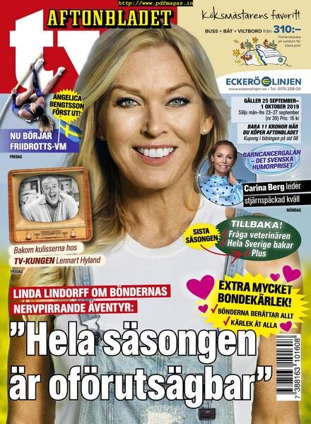Aftonbladet TV – 23 september 2019 Cover
