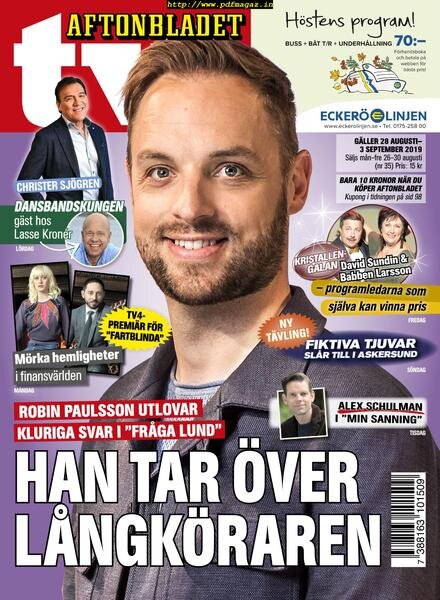 Aftonbladet TV – 26 augusti 2019 Cover