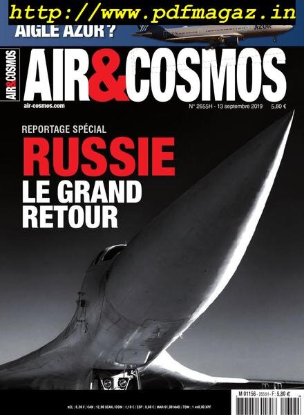 Air & Cosmos – 13 septembre 2019 Cover