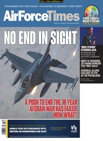 Air Force Times – 01 October 2019 Cover