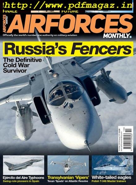 AirForces Monthly – October 2019 Cover