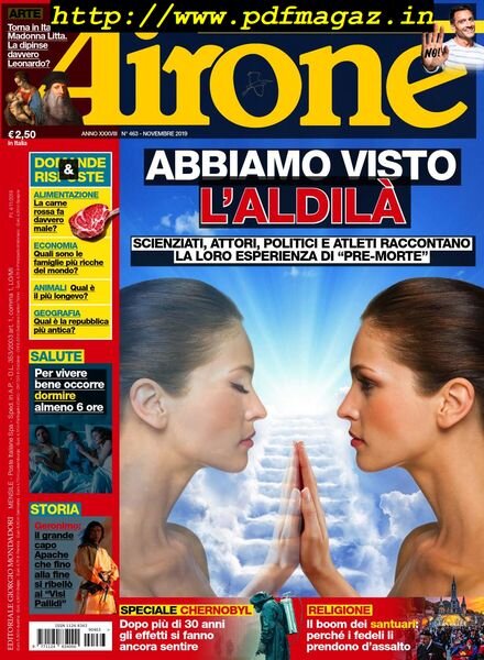 Airone N.463 – Novembre 2019 Cover