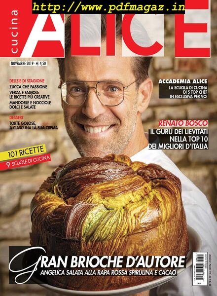 Alice Cucina – Novembre 2019 Cover