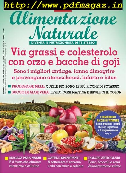 Alimentazione Naturale – Settembre 2019 Cover