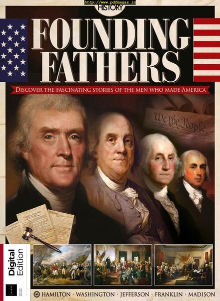 All About History – Book of the Founding Fathers – August 2019 Cover